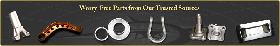 Worry Free Parts from Our Trusted Sources