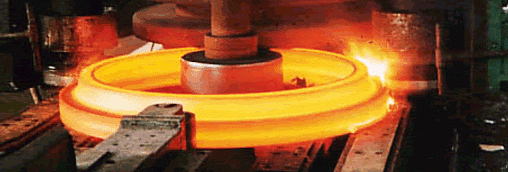 Open Die Forging of Rolled Ring